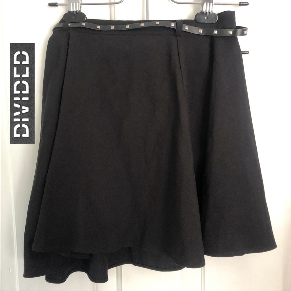 NWOT Divided Skater Skirt